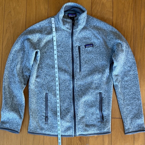 Patagonia Better Sweater Fleece Jacket Men’s medium (M) Full Zip Stonewash - Picture 4 of 5
